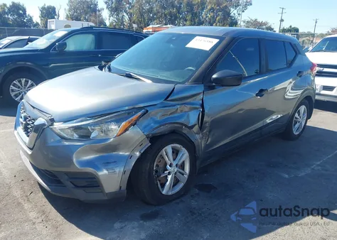 2020 Nissan Kicks S Xtronic Cvt z USA, uszkodzony, nr VIN 3N1CP5BV9LL508699